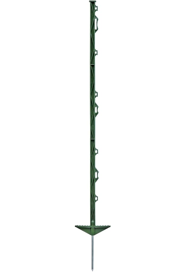 Pali Per Recinzione Elettrica Verdi – 20 Pezzi Da 120cm (4ft), In Poli, Per Nastro E Corda