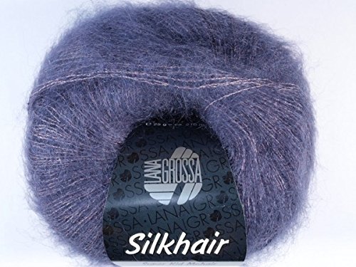 Preisvergleich Produktbild Lana Grossa Silkhair 080 Pflaumenblau