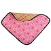 Produktbild Driverder Haustier liefert Geschenk Haustier Baumwolle Pad Dual Use Pet Cooling Pad Kissen Bett Bambusmatte für Sommer und Winter (M, Rosa)
