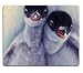 Produktbild Penguin Baby Chicks Cute Animal Mouse Pads Customized Made to Order Support Ready 9 7/8 Inch (250mm) X 7 7/8 Inch (200mm) X 1/16 Inch (2mm) High Quality Eco Friendly Cloth with Neoprene Rubber MSD Mouse Pad Desktop Mousepad Laptop Mousepads Comfortable Computer Mouse Mat Cute Gaming Mouse pad