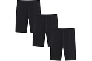 Adorel Dziewczęce Spodenki Rowerowe Letnie Legginsy Taniec Sportowy Pakiet 3 sztuk