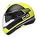Produktbild SCHUBERTH C4 Legacy Yellow (Gelb), XXL / 63, Klapphelm Motorradhelm, integrierte Sonnenblende, Antibeschlagscheibe, Mikrofon, Lautsprecher und Antenne integriert (SC1 ready), Sicherheitsnorm ECE-R22.05