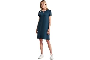 Street One Damen T-Shirt-Kleid in Unifarbe