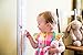 Kids Rule Giraffe And Monkey Plastic Roll-Up Height Measuring Chart. Includes FREE Mini Sharpie Marker Pen, Measures From Birth To Adult. Choice Of 2 Designs