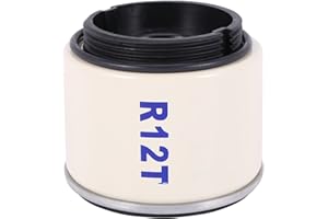 CESUO Moteur de Filtre de SéParateur de Carburant/Eau de R12T pour 40R 120AT S3240 NPT ZG1 / 4-19 Cartouches ComplèTes de Filtre de PièCes des VéHicules à Moteur