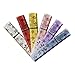Tenflyer 8ML Flower Style Perfume Atomizer Refillable Mini Perfume Bottle Red/Blue/Purple/Sliver/Pink/Yellow (Purple)