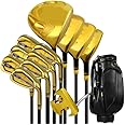 Complete Golf Club Set for Men, Includes Woods, Irons, Putter, and Golf Bag, Right Handed
