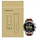 Produktbild Ceston Leder Classic Ersatz Uhrenarmband Für Fossil Q Explorist (Leder_Brown)