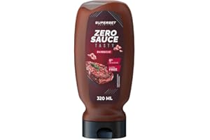Superset Nutrition | Tasty Zero Sauce (320ml) | Sauces zéro | Sauces zéro calorie ultra gourmandes - Barbecue