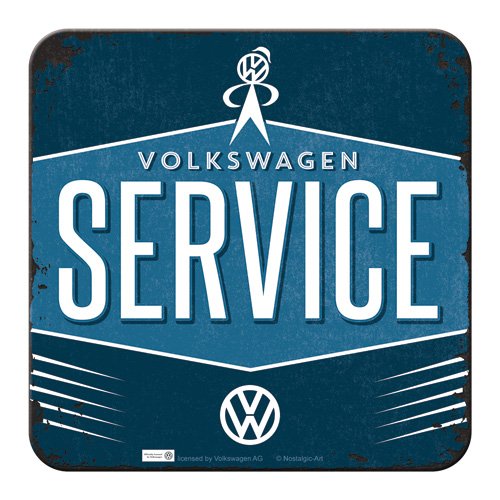 Nostalgic-Art 46144 Metall-Untersetzer Volkswagen Service