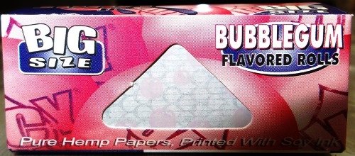 MONTCHERRY BRAND TIPS & JUICY JAY'S FLAVORED ROLLS 'BUBBLEGUM' - 12 ROLLS COMBO BY TRENDZ