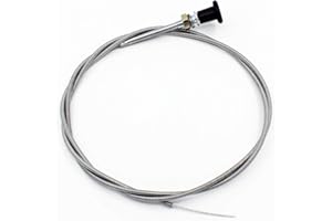 YOFMOO Yingshop Universal YUSh Pull Choke Control Cable for Tractor Go Cart Kart Various Rotary Model 237 703971 290831 63" Inner 60" Conduit 2-3/4 Travel