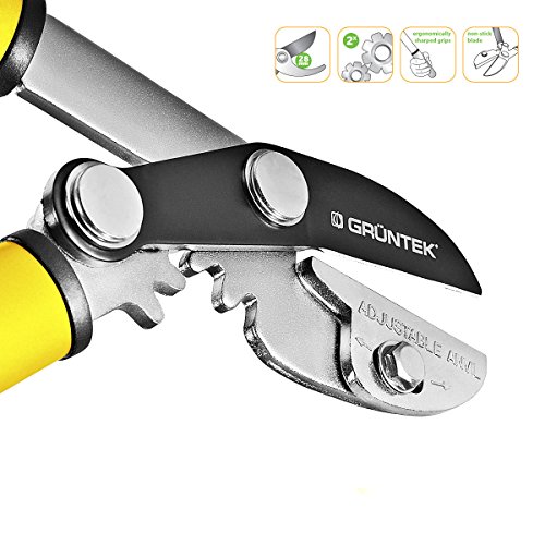 GRÜNTEK Astschere GRIZZLY 470 mm Scharfe und Bequeme Amboss Baumschere mit Gear-Drive Schneidsystem - 7