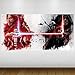 Price comparison product image EXTRA LARGE Star Wars Last Jedi Rey Kylo Ren Fantasy Vinyl Wall Art Sticker -140cm x 70cm