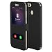 Produktbild Huawei nova 2 Hülle, Shanphone Flip Cover Book Style Ständer SchutzHülle Case mit Sichtfenster (annehmen der anrufe) für Huawei nova 2, Schwarz