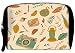 Snoogg Traveller pattern Travel Buddy Toiletry Bag / Bag Organizer / Vanity Pouch RS.245.00
