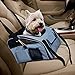 Price comparison product image Prime Paws® Luxury Car Seat & Carrier Cat Small Dog Pet Puppy Travel Cage Booster (Grey)