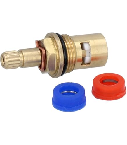 Wasserhahn Kartusche Universal - Thermostat Ventilkern Für Küche & Bad Mit Drück-Funktion