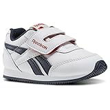  Reebok Royal Cljog 2 KC, Zapatos de Primeros Pasos Unisex bebé, Blanco/Azul/Rojo (White/Collegiate Navy/Red Rush), 22 1/2 EU