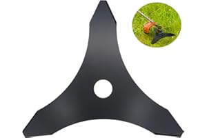 Lama per Decespugliatore 3 Denti FaJoek Lama a 3 denti, Coltello Acciaio per Decespugliatore, Testina Lama per Decespugliatore Universale, Accessori per Decespugliatore
