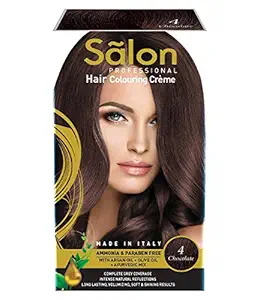 Modicare Salon Professional Hair Colouring Crome, Hair Color, 145ml - Chocolate