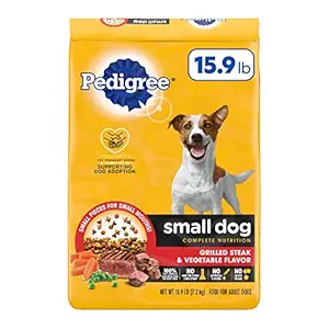 Steak , 15.9 lbs. , Standard Packaging : PEDIGREE Small Breed Adult Dry Dog Food