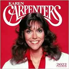 Karen Carpenter Calendar 2022: Karen Carpenter 2022 Planner With Monthly  Tabs And Notes Section, Karen Carpenter Monthly Square Calendar With 18  Exclusive Photos: Amazon.co.uk: Isaacs, Jason: 9798469234678: Books