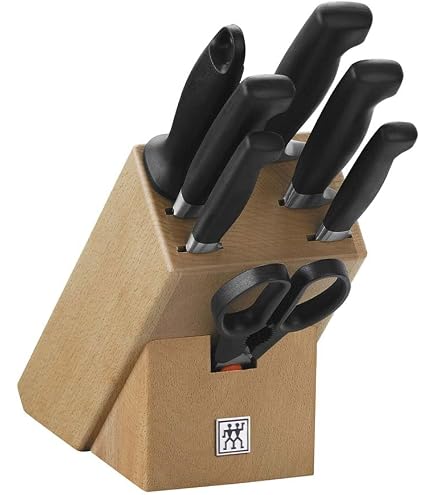 Set 6 Coltelli ZWILLING 36131-003-0 – Acciaio Inossidabile, Manico Tradizionale 3 Rivetti – Dimensioni 28x12x32 Cm - 5