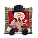 Produktbild TEBAISE Frohe Weihnachten Party Dekorationen Weihnachtsmann Schneemann Familie Weihnachten Kissen Geschenk Festival Karneval
