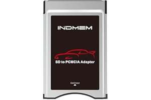 INDMEM PCMCIA a scheda SD adattatore scheda di memoria SDHC a PC convertitore per Mercedes Benz S, E, C, GLK, CLS classe COMAND APS System Media Player