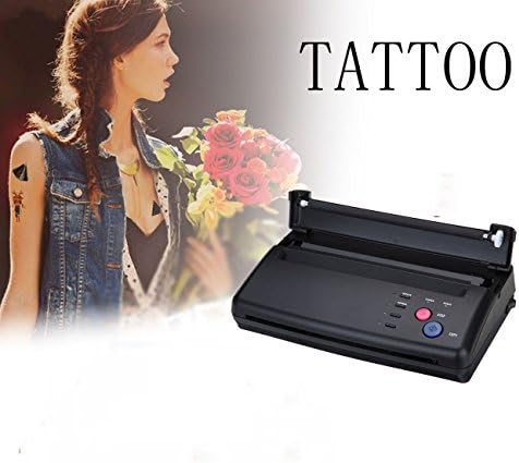 Euroeshop Thermal Tattoo Paper Transfer Stencil Machine Thermal Copier Printer Black