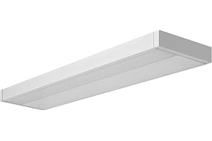LEDVANCE Vägg- och takarmatur LED: för vägg, LINEAR SHELF / 12 W, 220...240 V, strålningsvinkel: 110, Varmvitt, 3000 K, material: aluminium/plast, IP44, Förpackning med 1 st.