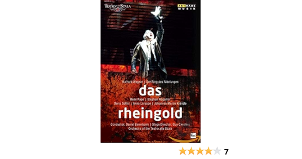Wagner Das Rheingold Teatro Alla Scala 2010 Amazon De Rene Pape Johannes Martin Kranzle Stephan Rugamer Kwangchul Youn Doris Soffel Anna Samuil Anna Larsson Daniel Barenboim Guy Cassiers Rene Pape Johannes Martin Kranzle