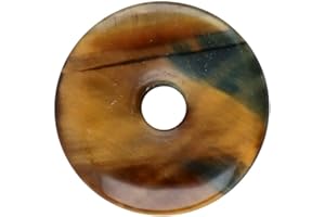 MINERAL IMPORT Donut Pequeño de Ojo de Halcón