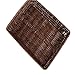 Produktbild Handgewebter Öko- Weidenkorb,Bambus rattan aufbewahrung körbe wichtige spielzeug kosmetik lagerung boxs-braun 35x25x7cm(14x10x3inch)