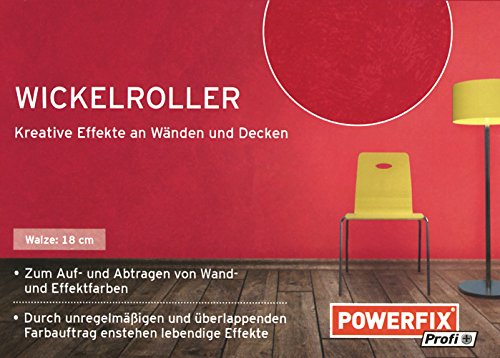 POWERFIX® Wickelroller – 18 cm Walze mit Griff - 4