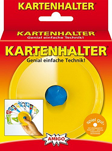 Preisvergleich Produktbild Kartenhalter für 30 Karten gelb, 1 Stück