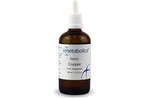 Ionic Copper – 100ml Liquid Supplement | Bioavailable Trace Mineral | Supports Energy, Immunity & Connective Tissue Health | Vegan, Additive-Free | UK Made | Metabolics