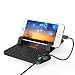 Produktbild thanly KFZ-Halterung Universal Silikon Charging Pad – 2 in 1 Magnet Adsorption Silikon Anti-Rutsch Pad Matte Handy Halterung Ständer Cradle Dock für Samsung iPhone HTC LG Blackberry GPS Tablet