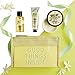 The Body Shop Strawberry / Mango / Wild Argan Oil / Coconut / Shea_Beauty Bag Shower Scrub & Moisture Gift Set for Birthday, Xmas, Easter, Wedding Anniversary, Bridesmaid, EID, Thanks Giving, Diwali, Thank You, Rosh Hashana (Moringa)