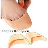 Mucit Home 2 Li Silikon Parmak G&ouml;mleği Ayak Parmak Koruyucu T&uuml;m Parmakları Kapatan Ayak Bunyon G&ouml;mlek