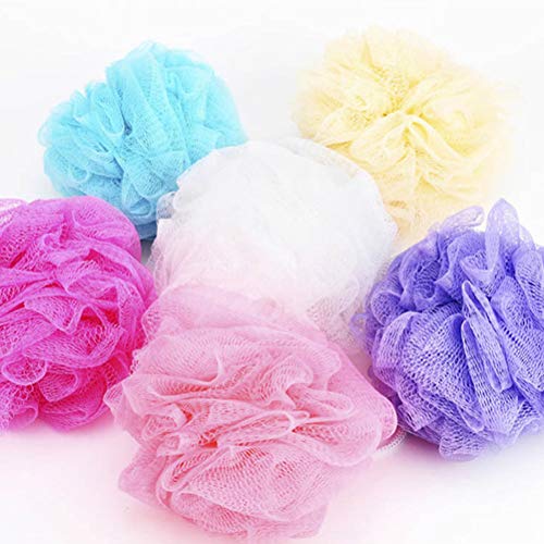 Vosarea-4pcs-exfoliant-Bain-Doux-Maille-Pouf-Douche-Loofahs-ponge-Boule-de-Bain-pour-Nettoyage-de-la-Salle-de-Bains-Spa-Relax-Couleurs-Assorties