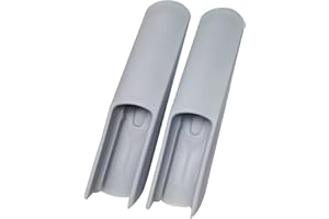 Hxeternal Erweitertes Gleiterset kompatibel für Stokke Tripp Trapp Hochstuhl - Kompatibel mit Tripp Trapp Modellen nach Mai 2006 (Sturmgrau)