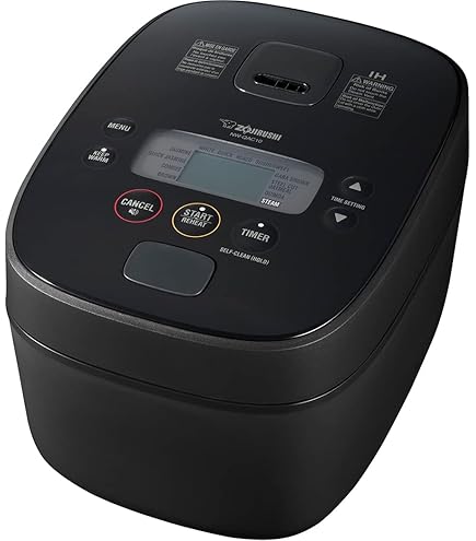 Zojirushi IH Rice Cooker (5.5Go / 1.0L) Stan. (Black) NW-SA10-BA