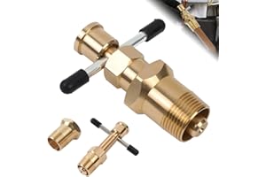 HEKOBAG Olive Remover Tool, 15mm & 22mm Olive Puller Olive Remover Puller Tool, Not Damage The Pipe Solid Brass Pipe Fitting, Compression Ring Puller Plumbing Tool for Copper Pipe