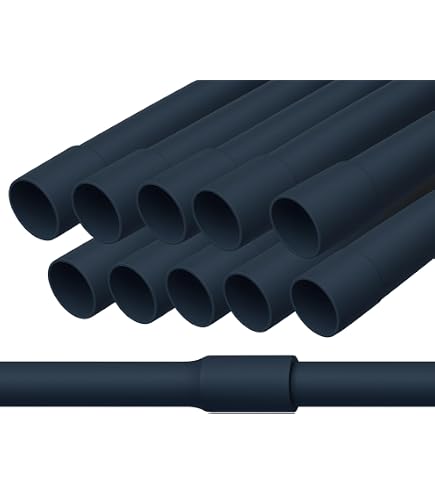 EVERGREEN Lot De 4 Tubes Ronds Polystyrène Blanc – 35 Cm X 4,0 Mm – Modélisme, Maquettes, Artisanat – Multicolore