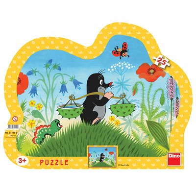 Preisvergleich Produktbild Dino Toys Dino toys311190 der Maulwurf Rahmen Puzzle (25-teilig)