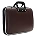 GLEAM Synthetic Sleek Faux Leather 15.6-Inch Briefcase ,Laptop ,Messenger ,Tablet and Executive Office Bag BROWN with Belt RS.1099.00
