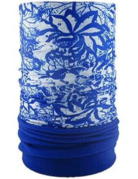 HeadLOOP POLAR EXTRA LANG Blau Fleece + Schlauchtuch Multifunktionstuch Schal Halstuch Kopftuch Microfaser