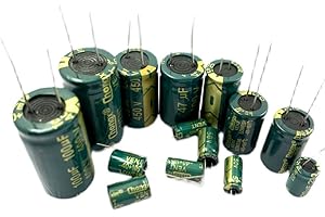 CIZIHUU Condensador de aluminio de alta frecuencia baja ESR, 400V 22UF 10PCS